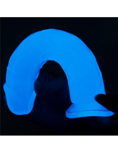 Lovetoy Lumino 8 Blue Light — eleganckie dildo z podświetleniem