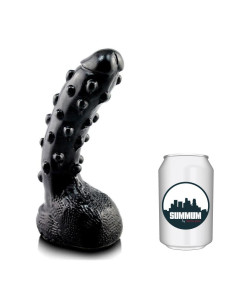 SUMMUM Dildo Malari 19 cm — fakturowane dildo z winylu