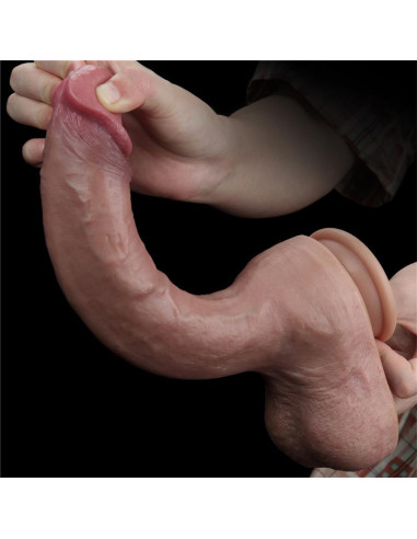 LoveToy Dildo Nature 10.5 Dual Layer – realistyczne dildo premium