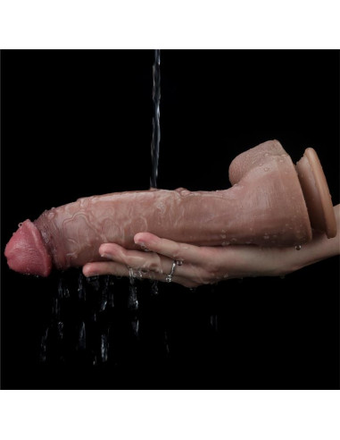 LoveToy Dildo Nature 10.5 Dual Layer – realistyczne dildo premium