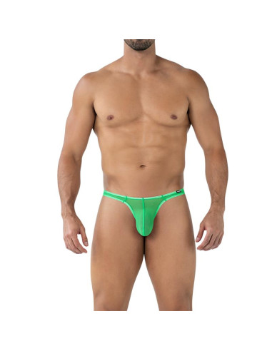 CUT4MEN Glow Brazilian thong zielony – męski string