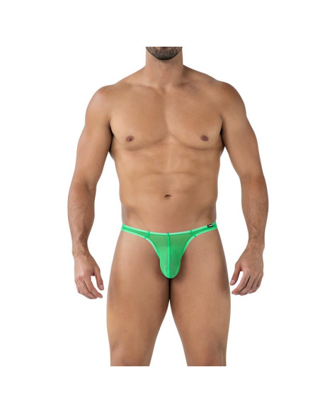 CUT4MEN Glow Brazilian thong zielony – męski string