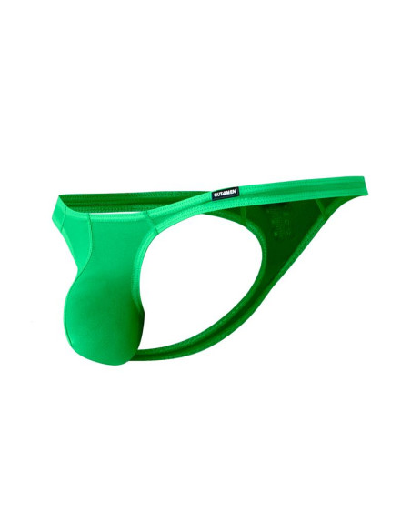 CUT4MEN Glow Brazilian thong zielony – męski string