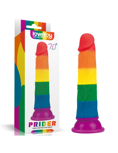 LOVETOY Prider 7 — realistyczne dildo z silikonu medycznego