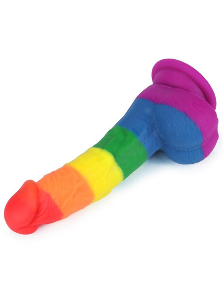 LOVETOY Prider 8 — realistyczne dildo z platynowego silikonu