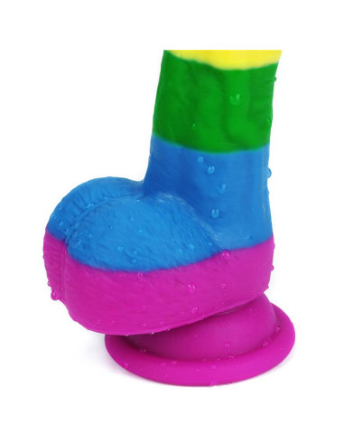 LOVETOY Prider 8 — realistyczne dildo z platynowego silikonu