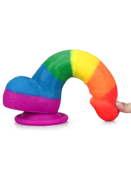 LOVETOY Prider 8 — realistyczne dildo z platynowego silikonu