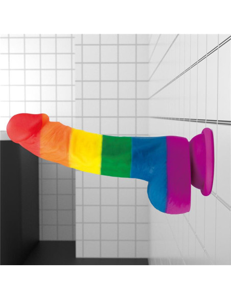 LOVETOY Prider 8 — realistyczne dildo z platynowego silikonu