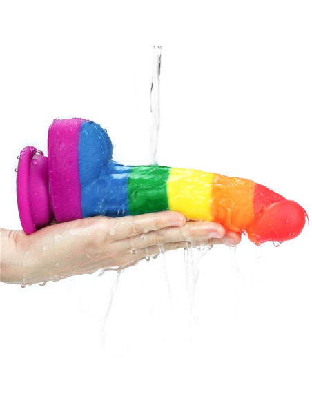 LOVETOY Prider 8 — realistyczne dildo z platynowego silikonu