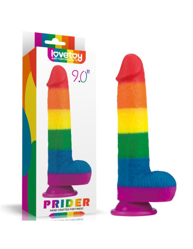 LOVETOY Prider 9 — silikonowe dildo premium