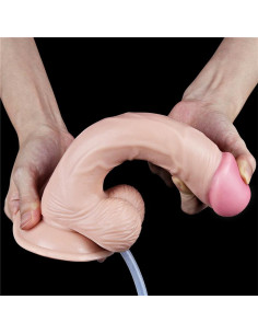 LoveToy Dildo Squirting 9 — realistyczne dildo z przyssawką 2