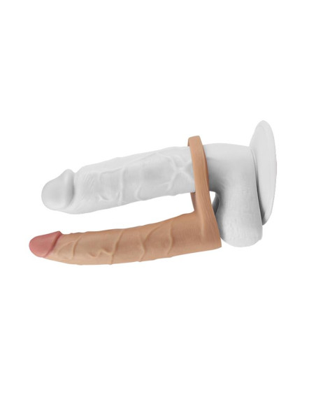Lovetoy The Ultra Soft Double 7 – podwójne dildo TPE