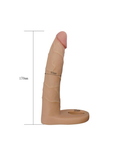 Lovetoy The Ultra Soft Double 7 – podwójne dildo TPE