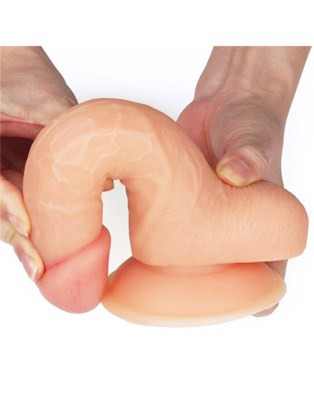 LOVETOY The Ultra Soft Dude 7 – realistyczne dildo 18 cm