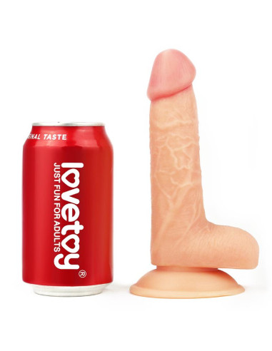 LOVETOY The Ultra Soft Dude 7 – realistyczne dildo 18 cm