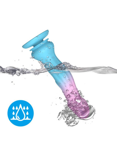 Urban Sky Dildo 19,2 cm – Wibracja i tłok | Vibrans