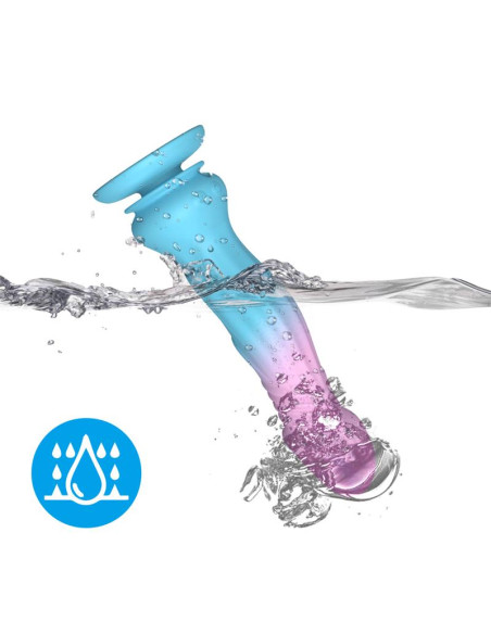 Urban Sky Dildo 19,2 cm – Wibracja i tłok | Vibrans
