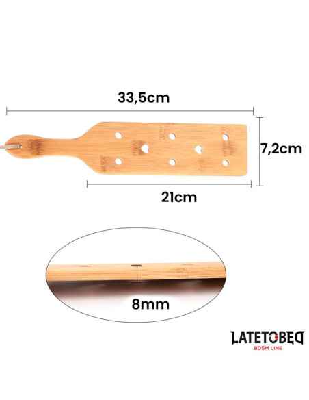 Latetobed Bamboo Paddle 34 cm — elegancka pałka bambusowa