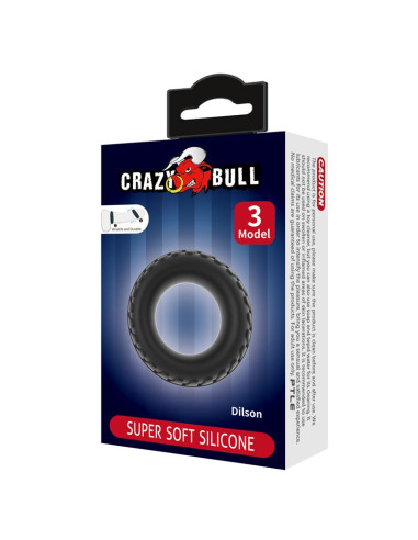 Crazy Bull Dilson Mod 3 — silikonowy pierścień erekcyjny