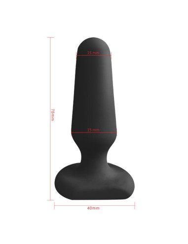 LATETOBED Doon korek analny silikonowy — czarny