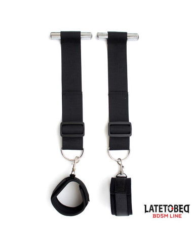 LATETOBED Door Swing — regulowane kajdanki drzwiowe