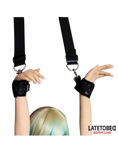 LATETOBED Door Swing — regulowane kajdanki drzwiowe