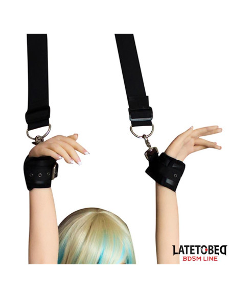 LATETOBED Door Swing — regulowane kajdanki drzwiowe