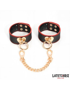 LATETOBED Ankle Cuff z Złotym Łańcuchem — eleganckie mankiety na kostki 2