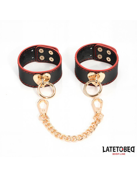 LATETOBED Ankle Cuff z Złotym Łańcuchem — eleganckie mankiety na kostki