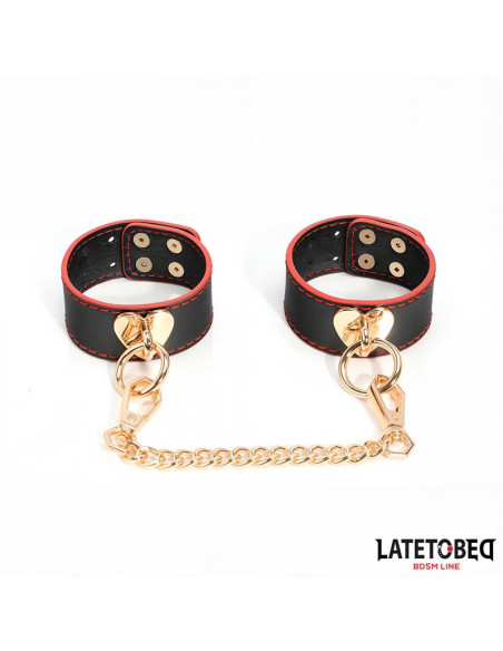 LATETOBED Ankle Cuff z Złotym Łańcuchem — eleganckie mankiety na kostki