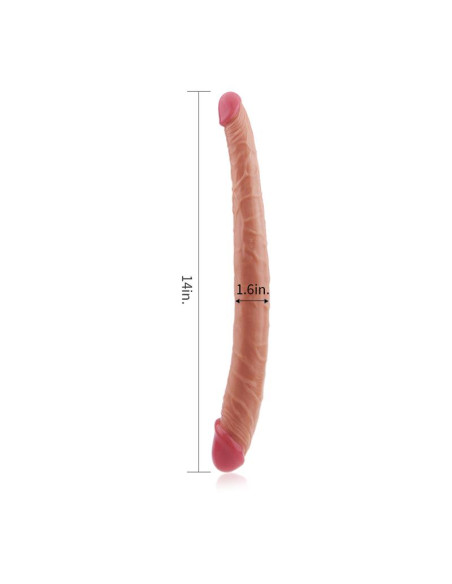 Lovetoy Double Dildo Ladykiller 14 – realistyczne, elastyczne