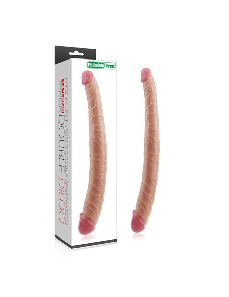 Lovetoy Double Dildo Ladykiller 14 – realistyczne, elastyczne