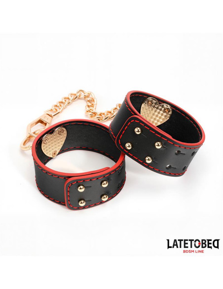 LATETOBED Ankle Cuff z Złotym Łańcuchem — eleganckie mankiety na kostki