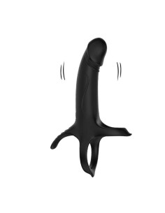 Urban Sky podwójne dildo z wibracją — eleganckie akcesorium