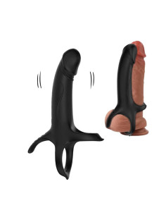Urban Sky podwójne dildo z wibracją — eleganckie akcesorium 2
