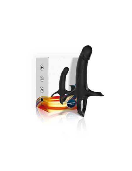 Urban Sky podwójne dildo z wibracją — eleganckie akcesorium