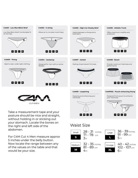 Cut4Men Athletic Boxer Provocative Snake — eleganckie bokserki