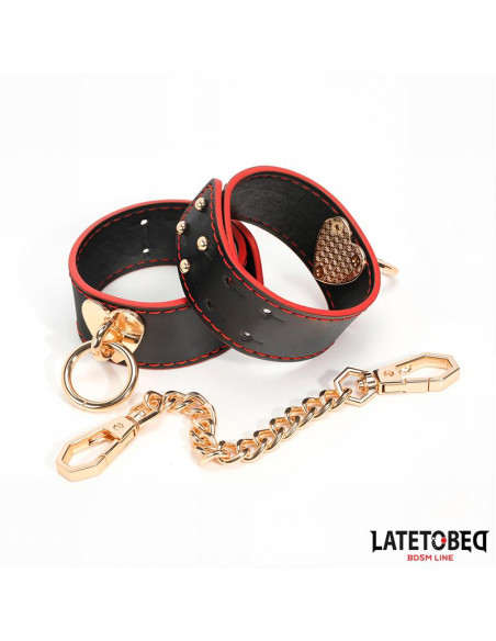 LATETOBED Ankle Cuff z Złotym Łańcuchem — eleganckie mankiety na kostki