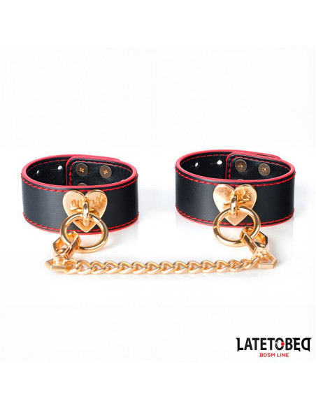 LATETOBED Ankle Cuff z Złotym Łańcuchem — eleganckie mankiety na kostki