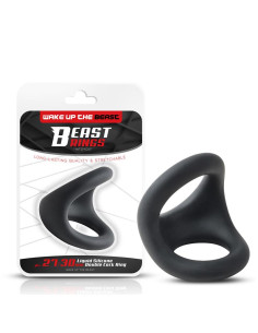 Beast Rings Double — podwójny pierścień silikonowy 27/30 mm