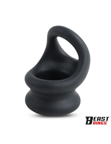 Beast Rings Double — podwójny pierścień z silikonu