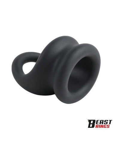 Beast Rings Double — podwójny pierścień z silikonu