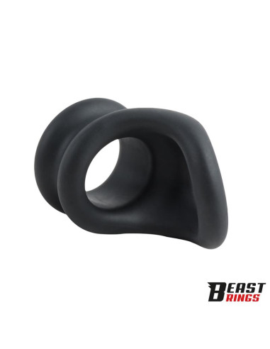Beast Rings Double — podwójny pierścień z silikonu