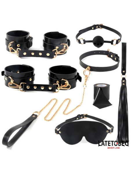 LATETOBED Bondage Kit — zestaw 8 elementów w etui