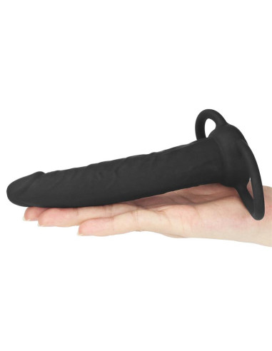 Lovetoy Double Prober Black — podwójny korek silikonowy