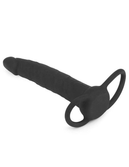 Lovetoy Double Prober Black — podwójny korek silikonowy
