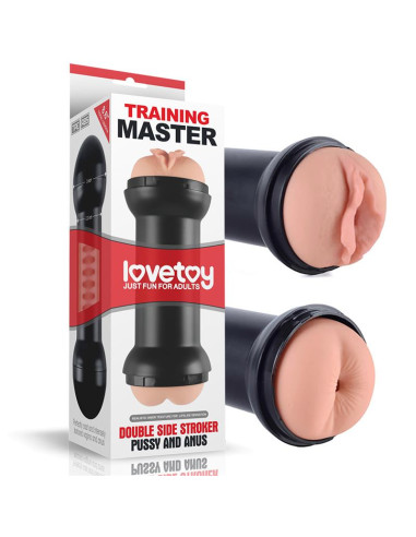 Lovetoy Double Side — podwójny masturbator (pochwa i anal)
