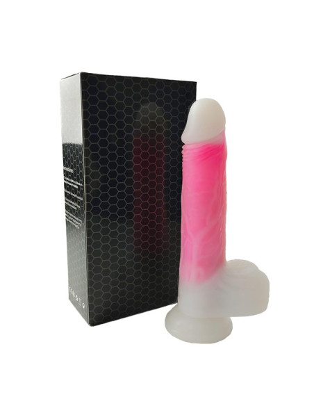 Urban Sky podwójne dildo 21,5 cm z wibracją i ogrzewaniem