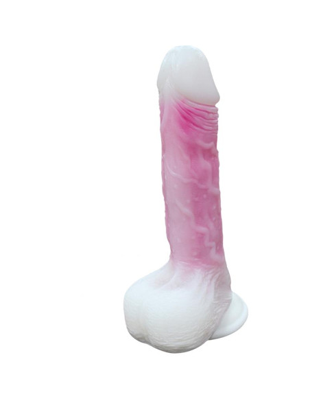 Urban Sky podwójne dildo 21,5 cm z wibracją i ogrzewaniem