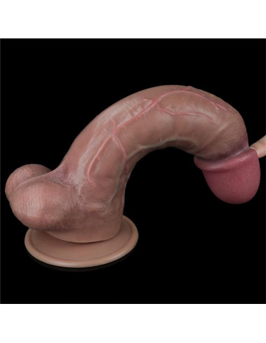 Lovetoy silikonowe dildo z podwójną warstwą 26,5 cm